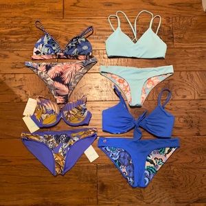Maaji swim bundle, 4 bathing suit/bikinis